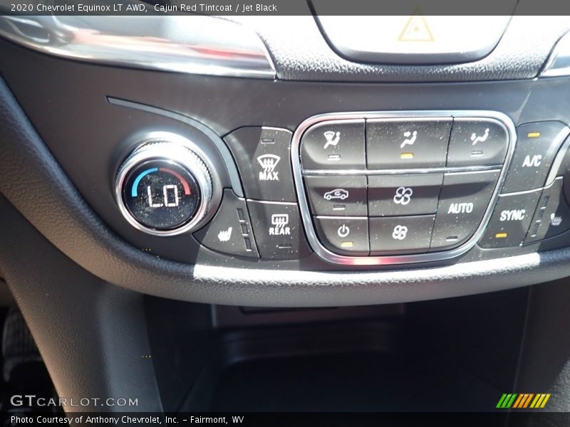 Cajun Red Tintcoat / Jet Black 2020 Chevrolet Equinox LT AWD