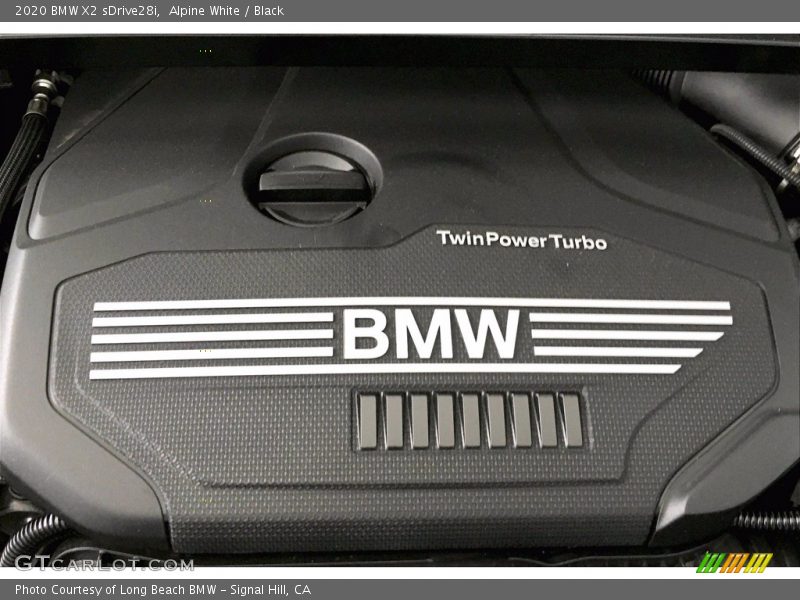 Alpine White / Black 2020 BMW X2 sDrive28i