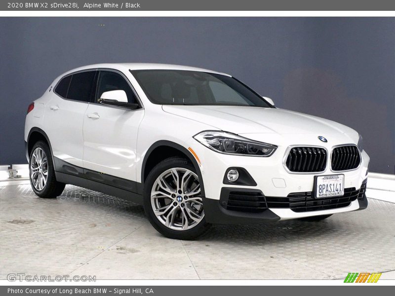 Alpine White / Black 2020 BMW X2 sDrive28i
