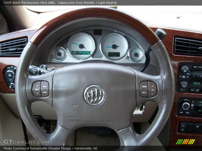 Cappuccino Frost Metallic / Light Neutral 2005 Buick Rendezvous Ultra AWD