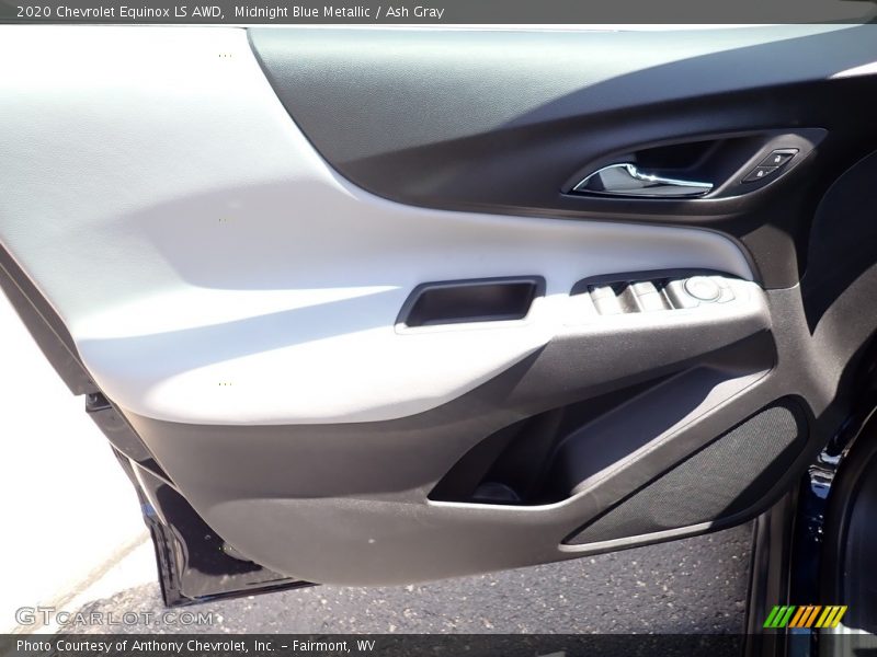 Midnight Blue Metallic / Ash Gray 2020 Chevrolet Equinox LS AWD