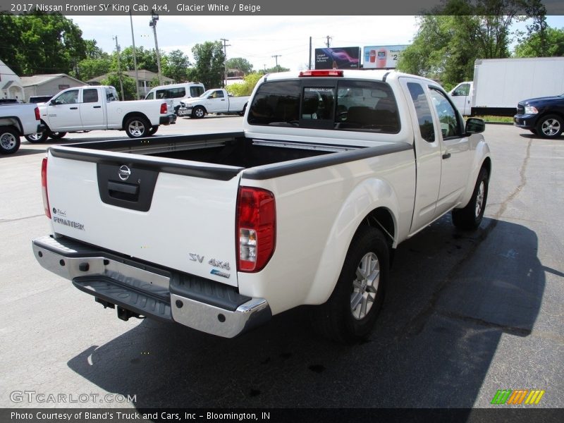 Glacier White / Beige 2017 Nissan Frontier SV King Cab 4x4
