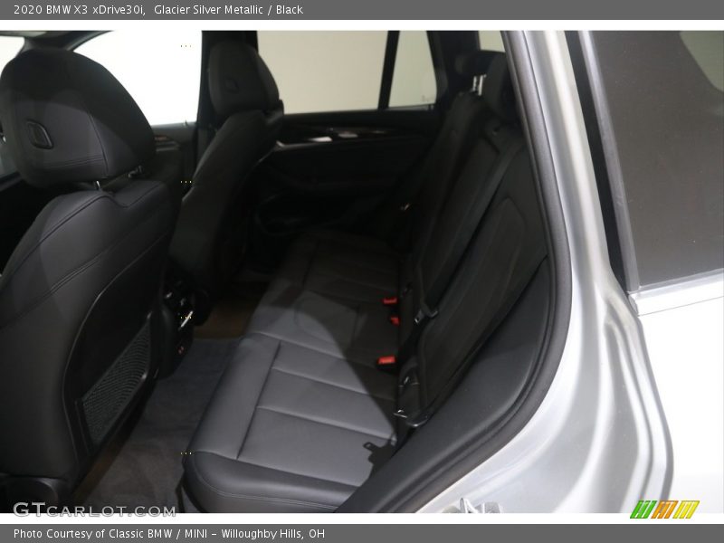 Glacier Silver Metallic / Black 2020 BMW X3 xDrive30i