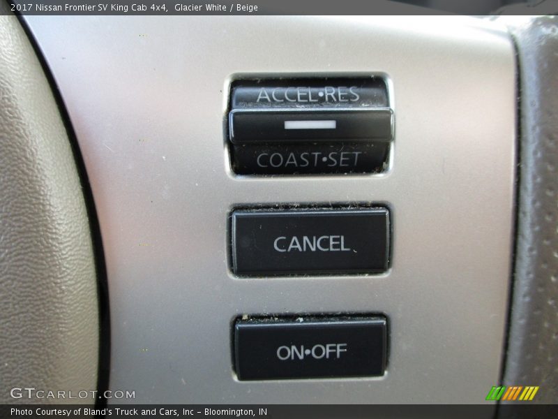 Glacier White / Beige 2017 Nissan Frontier SV King Cab 4x4