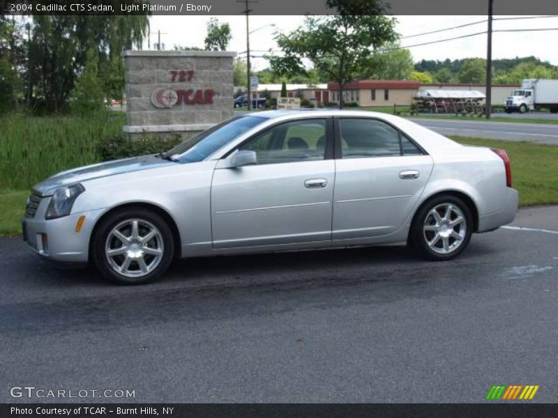 Light Platinum / Ebony 2004 Cadillac CTS Sedan