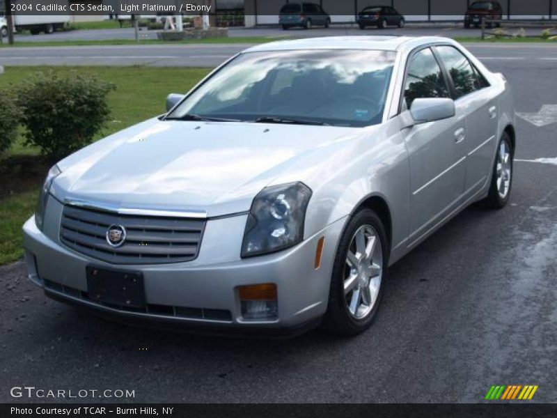 Light Platinum / Ebony 2004 Cadillac CTS Sedan