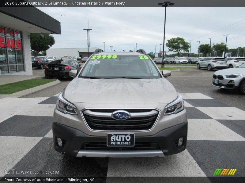 Tungsten Metallic / Warm Ivory 2020 Subaru Outback 2.5i Limited