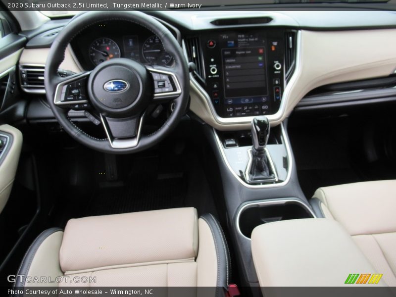 Tungsten Metallic / Warm Ivory 2020 Subaru Outback 2.5i Limited