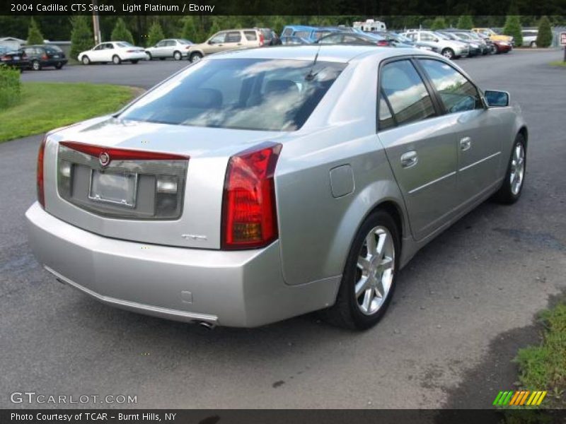 Light Platinum / Ebony 2004 Cadillac CTS Sedan