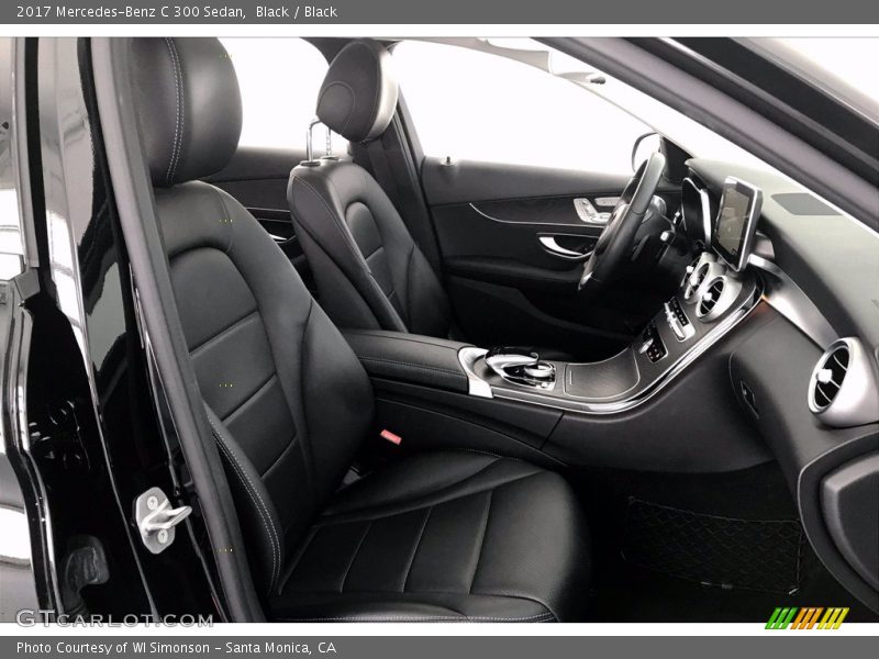 Black / Black 2017 Mercedes-Benz C 300 Sedan