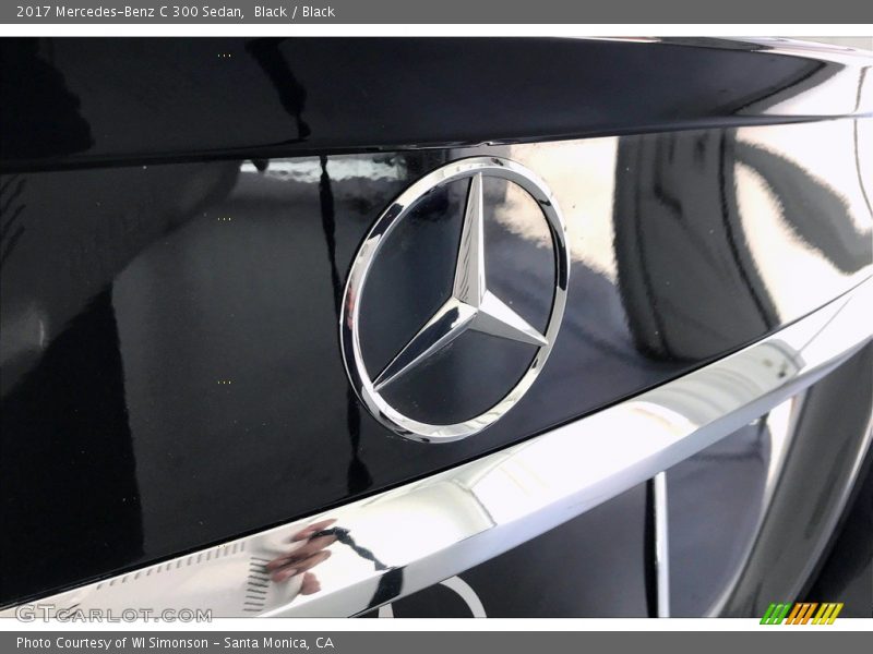 Black / Black 2017 Mercedes-Benz C 300 Sedan
