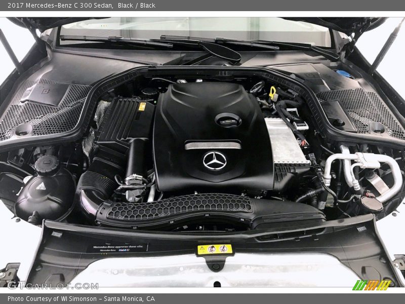 Black / Black 2017 Mercedes-Benz C 300 Sedan