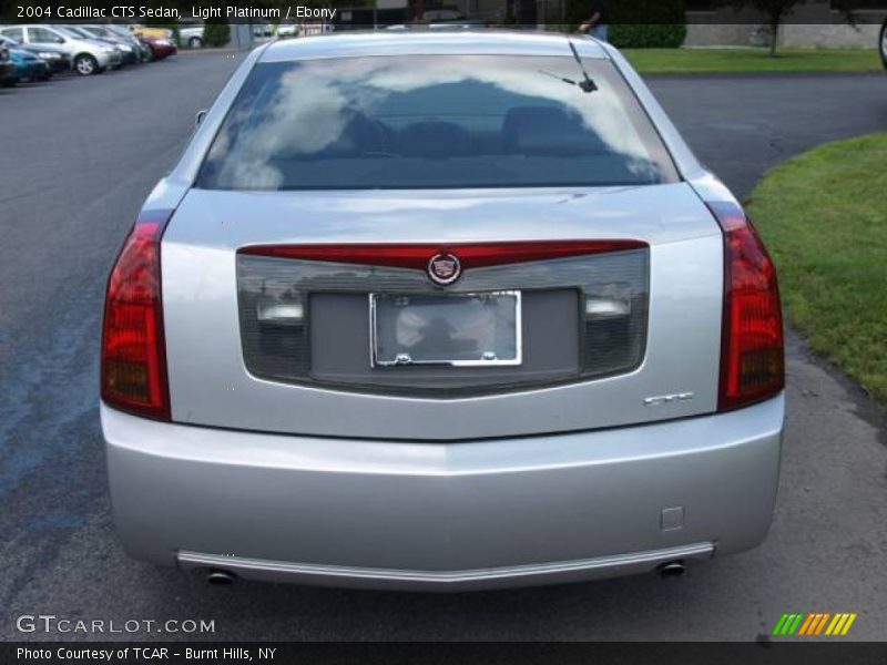 Light Platinum / Ebony 2004 Cadillac CTS Sedan