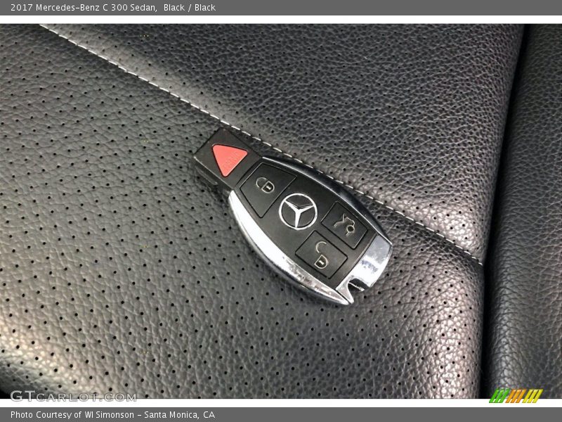 Black / Black 2017 Mercedes-Benz C 300 Sedan
