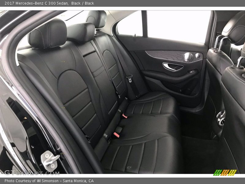 Black / Black 2017 Mercedes-Benz C 300 Sedan