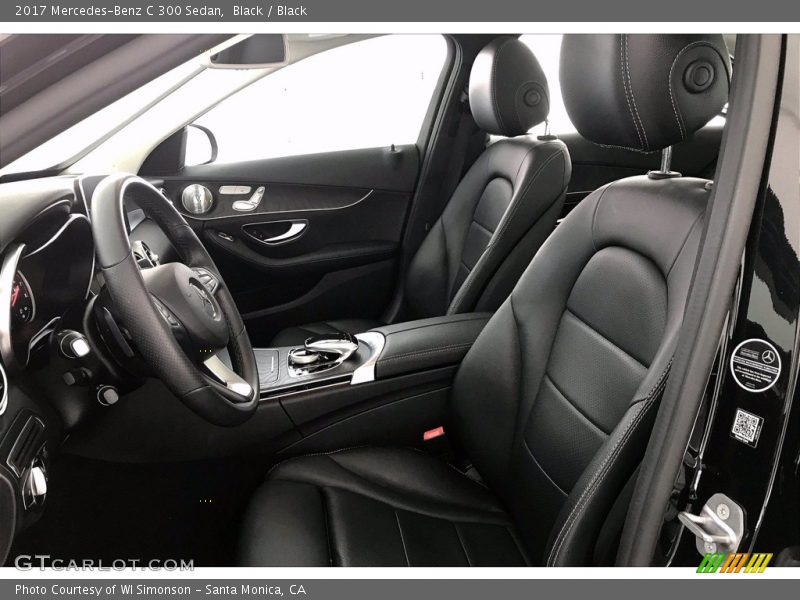 Black / Black 2017 Mercedes-Benz C 300 Sedan