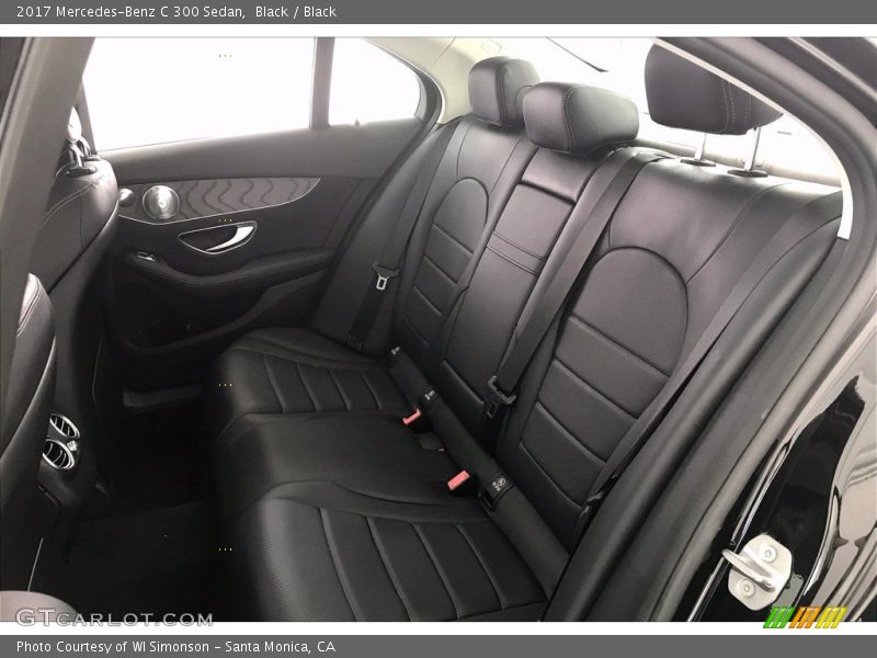 Black / Black 2017 Mercedes-Benz C 300 Sedan