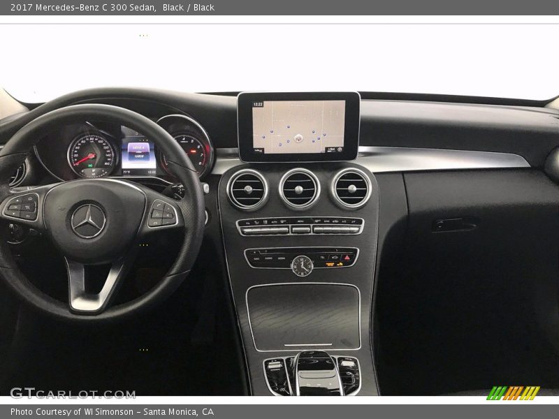 Black / Black 2017 Mercedes-Benz C 300 Sedan