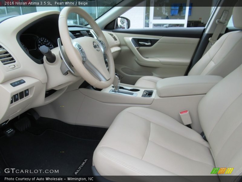  2016 Altima 3.5 SL Beige Interior