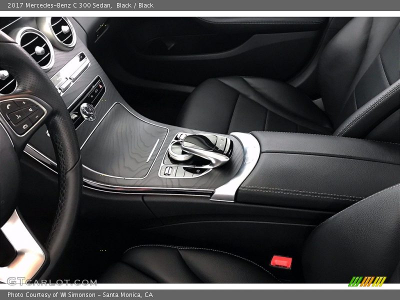Black / Black 2017 Mercedes-Benz C 300 Sedan