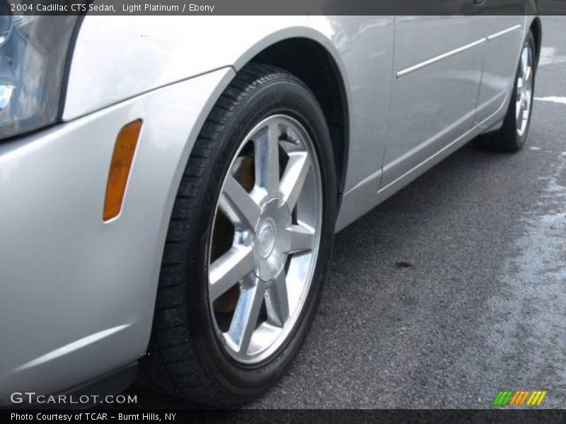 Light Platinum / Ebony 2004 Cadillac CTS Sedan