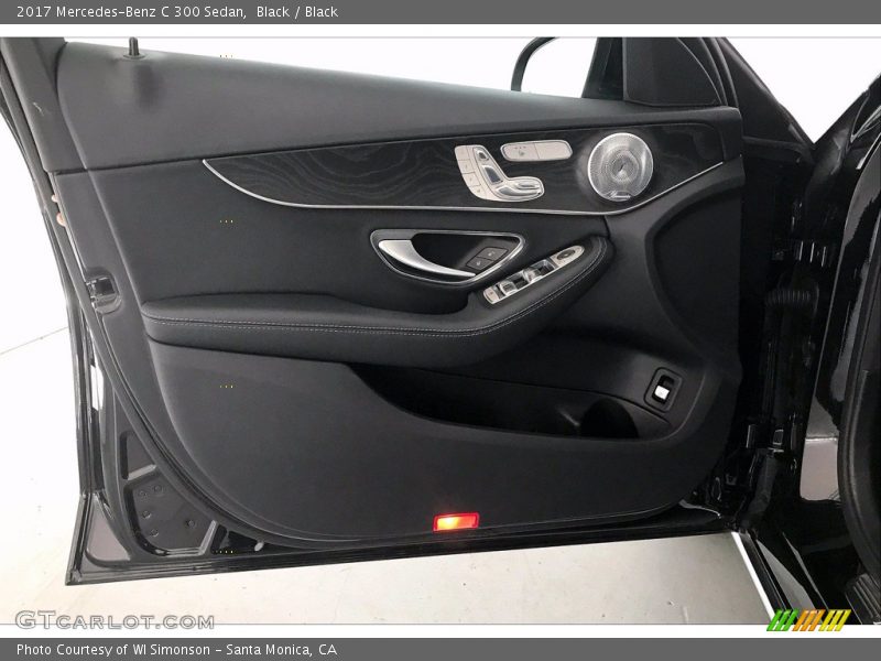 Black / Black 2017 Mercedes-Benz C 300 Sedan