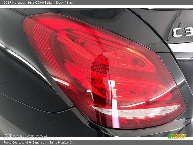 Black / Black 2017 Mercedes-Benz C 300 Sedan