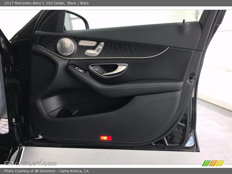 Black / Black 2017 Mercedes-Benz C 300 Sedan