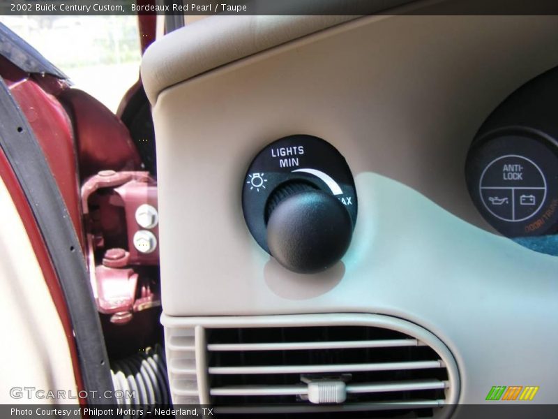 Bordeaux Red Pearl / Taupe 2002 Buick Century Custom