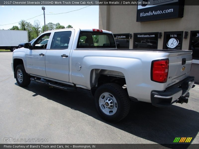 Silver Ice Metallic / Dark Ash/Jet Black 2017 Chevrolet Silverado 2500HD Work Truck Crew Cab 4x4