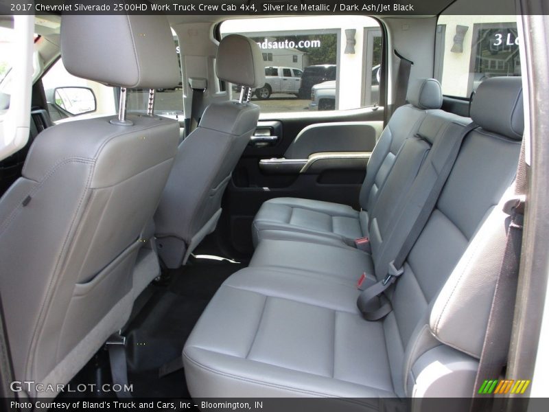 Rear Seat of 2017 Silverado 2500HD Work Truck Crew Cab 4x4