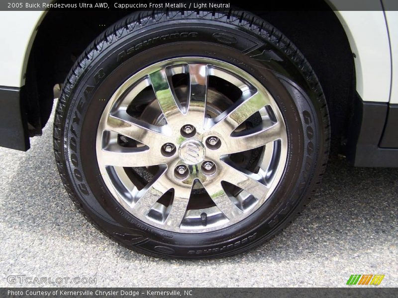 Cappuccino Frost Metallic / Light Neutral 2005 Buick Rendezvous Ultra AWD