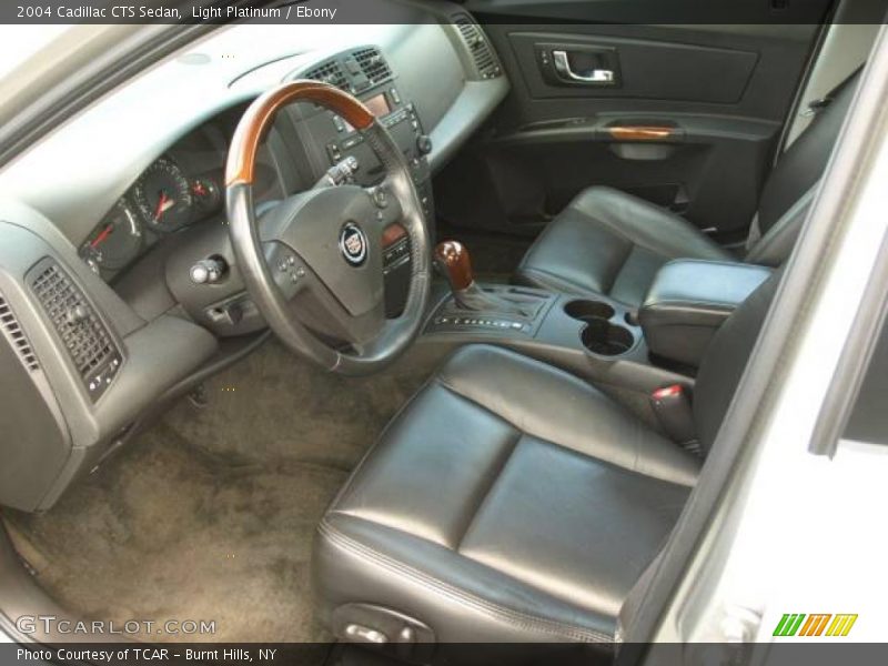 Light Platinum / Ebony 2004 Cadillac CTS Sedan