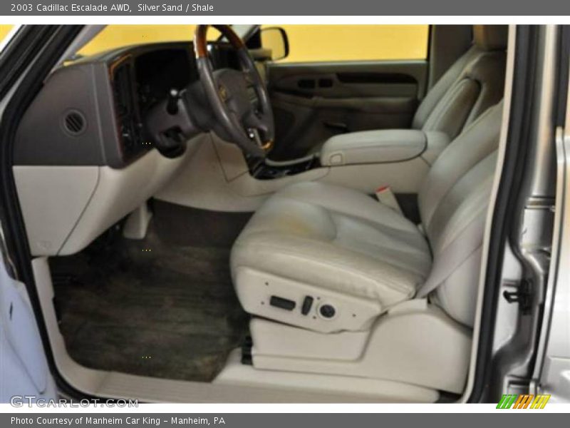 Silver Sand / Shale 2003 Cadillac Escalade AWD