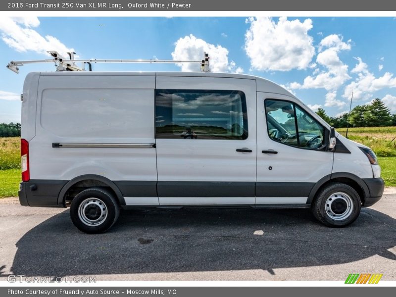  2016 Transit 250 Van XL MR Long Oxford White