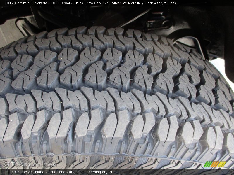 Silver Ice Metallic / Dark Ash/Jet Black 2017 Chevrolet Silverado 2500HD Work Truck Crew Cab 4x4