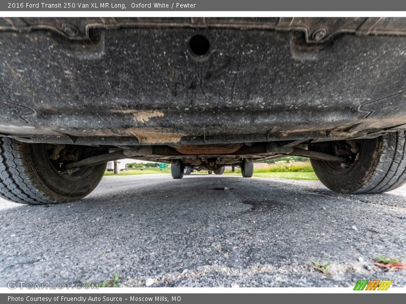 Oxford White / Pewter 2016 Ford Transit 250 Van XL MR Long