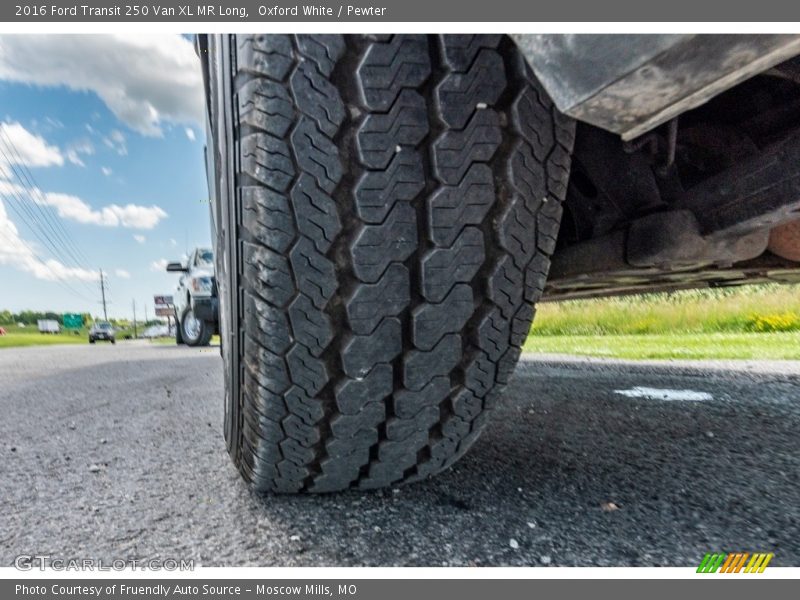 Oxford White / Pewter 2016 Ford Transit 250 Van XL MR Long