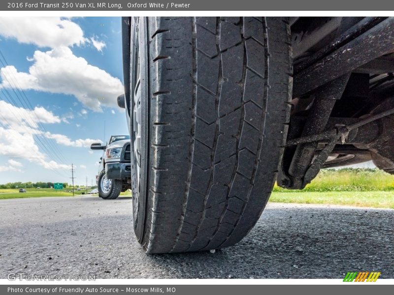 Oxford White / Pewter 2016 Ford Transit 250 Van XL MR Long