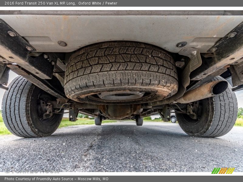 Oxford White / Pewter 2016 Ford Transit 250 Van XL MR Long