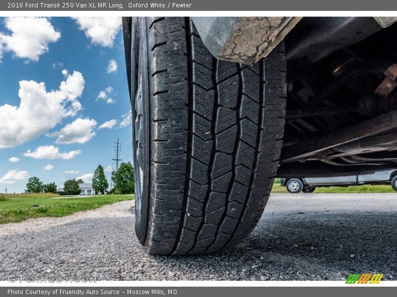 Oxford White / Pewter 2016 Ford Transit 250 Van XL MR Long