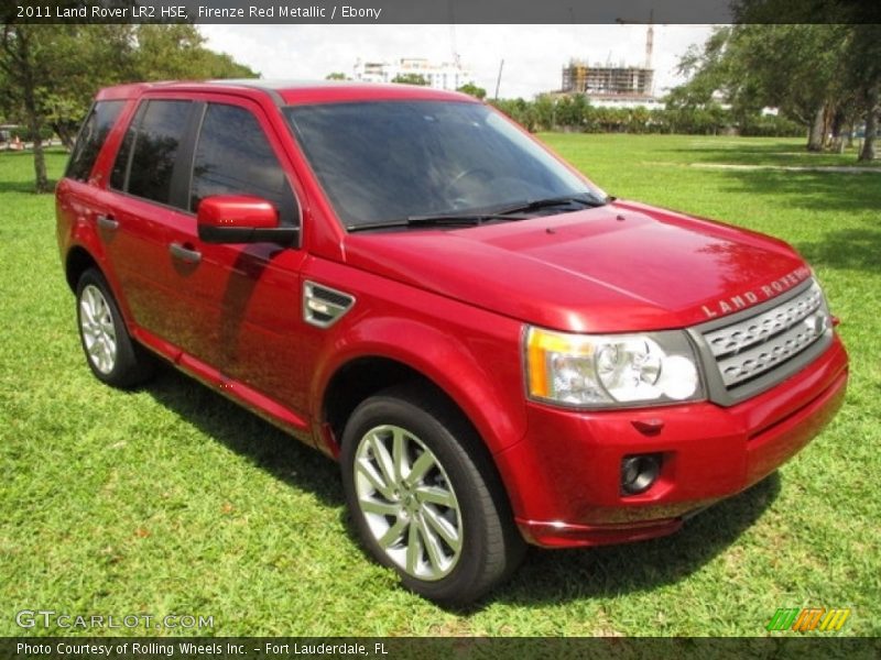  2011 LR2 HSE Firenze Red Metallic