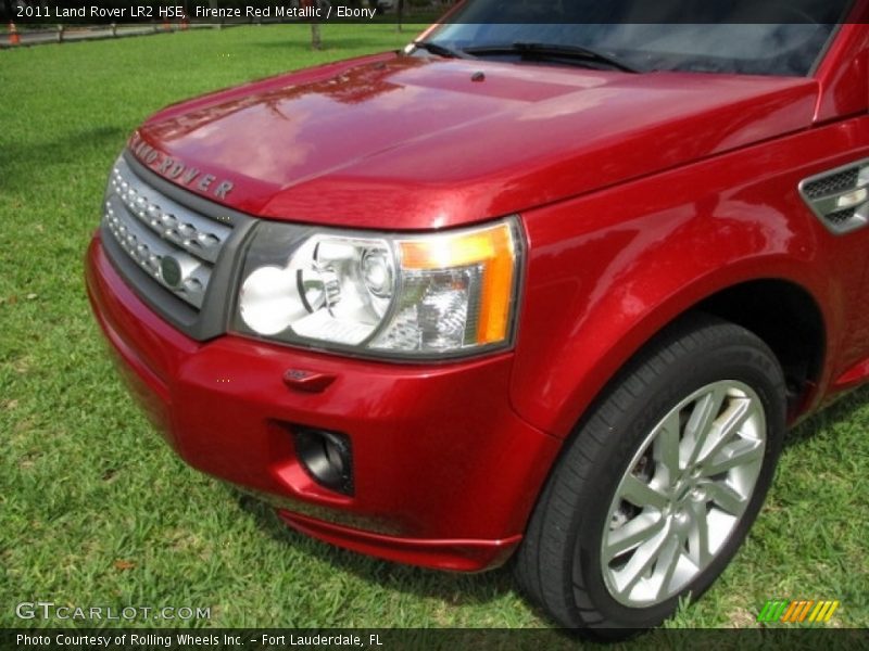 Firenze Red Metallic / Ebony 2011 Land Rover LR2 HSE