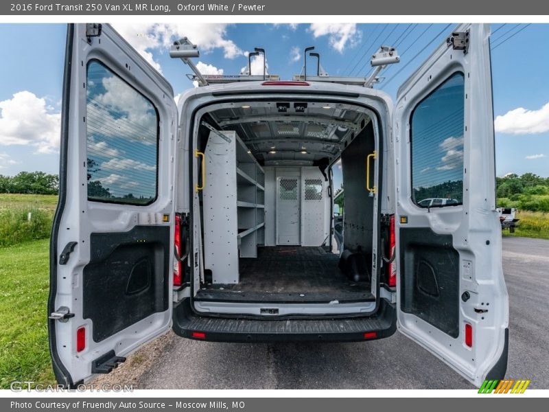 Oxford White / Pewter 2016 Ford Transit 250 Van XL MR Long