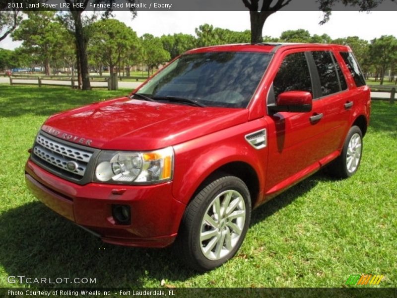  2011 LR2 HSE Firenze Red Metallic