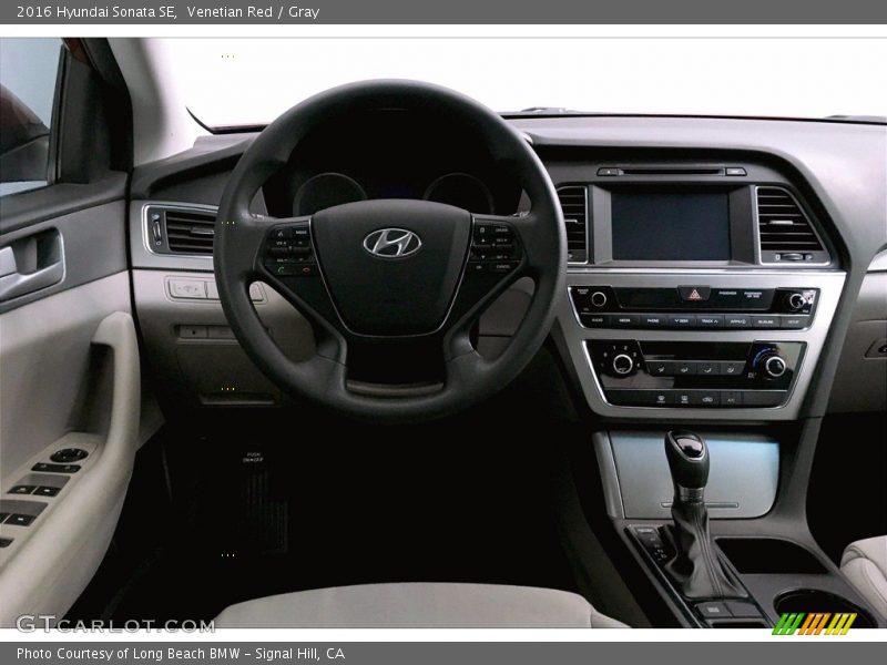 Venetian Red / Gray 2016 Hyundai Sonata SE