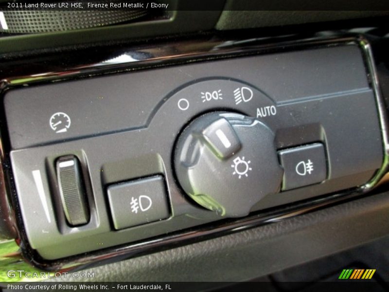 Controls of 2011 LR2 HSE