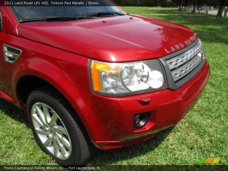 Firenze Red Metallic / Ebony 2011 Land Rover LR2 HSE