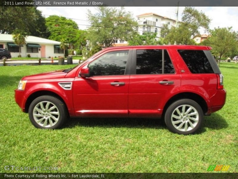  2011 LR2 HSE Firenze Red Metallic