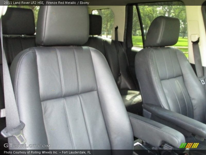 Front Seat of 2011 LR2 HSE